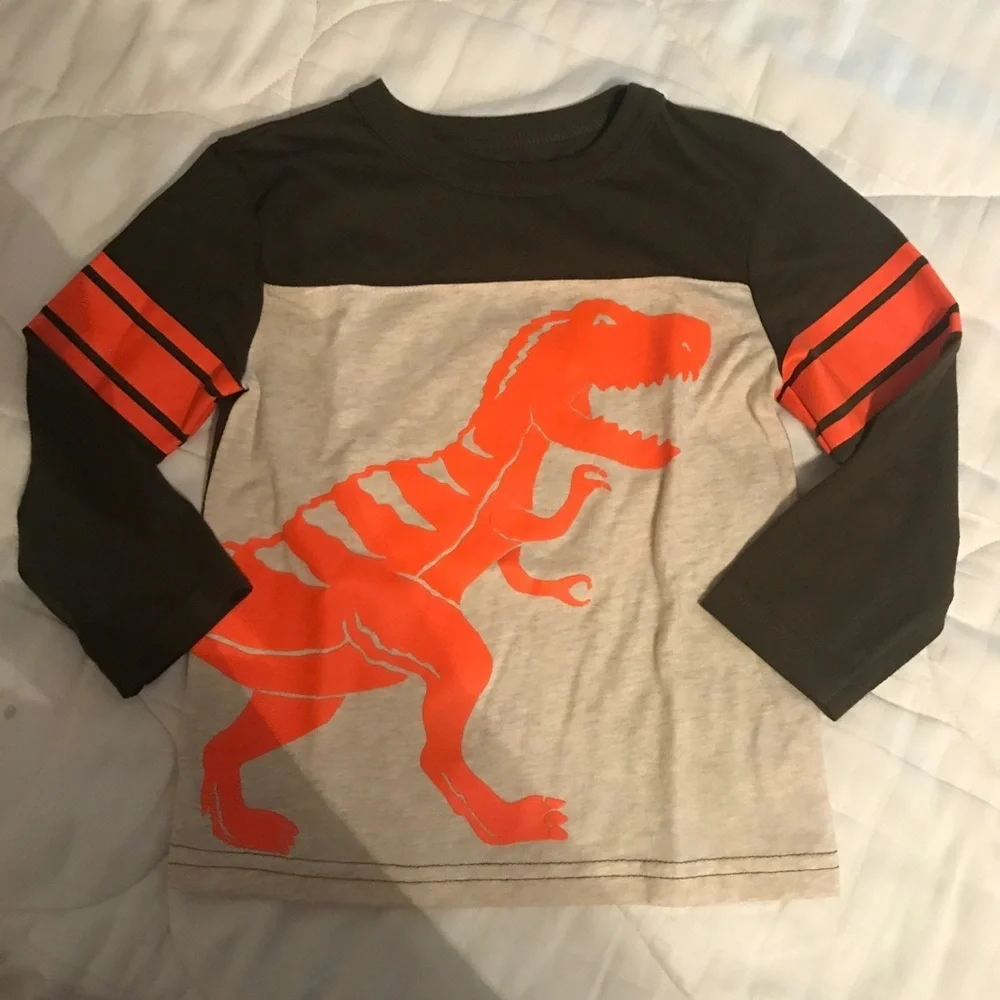 🎈Boys Dino Long Sleeve Shirt